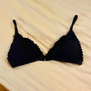 H&M Navy Blue Bikini Top